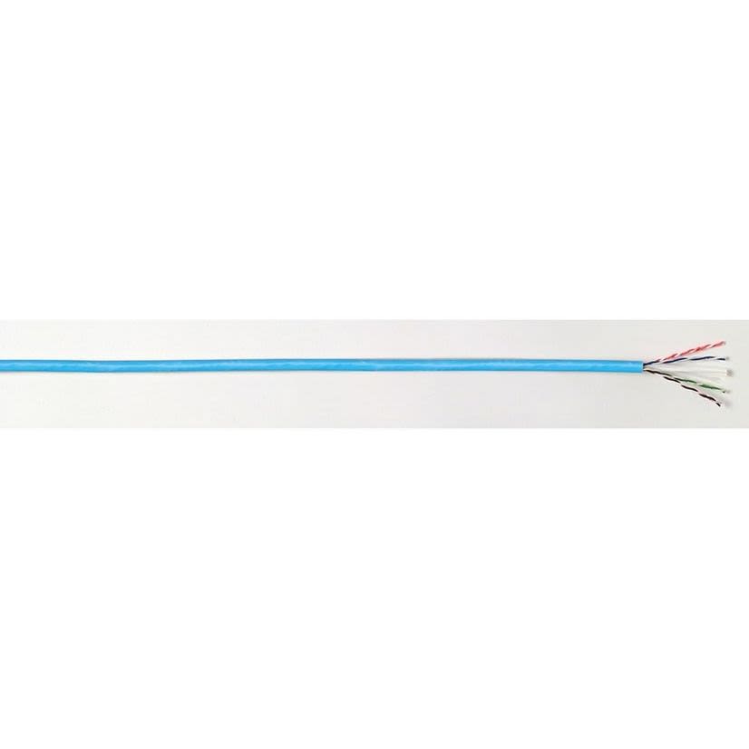 General Cable® 7131900 Pull-Pac® II Type CMP UTP Cat 6 Enhanced Plenum Cable,) 23 AWG Annealed Solid Bare Copper Conductor, 1000 ft L